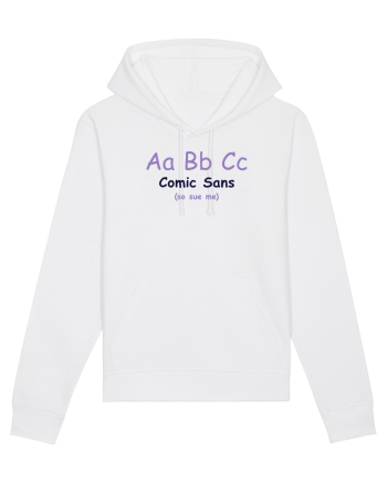 Comic Sans White