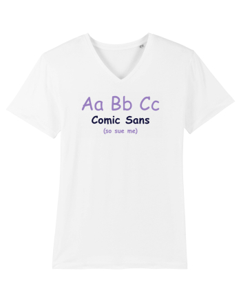 Comic Sans White