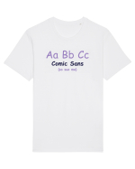 Comic Sans Tricou mânecă scurtă Unisex Rocker