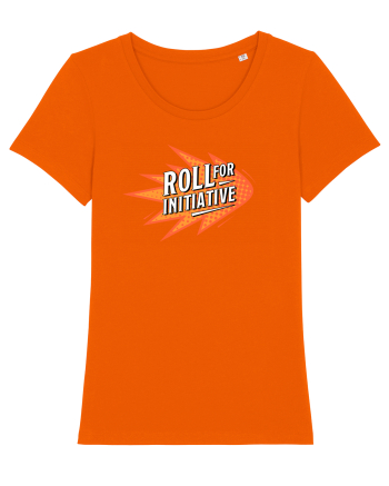 Roll for Initiative Bright Orange