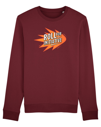 Roll for Initiative Burgundy