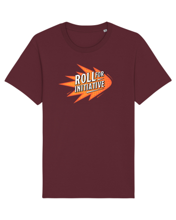 Roll for Initiative Burgundy