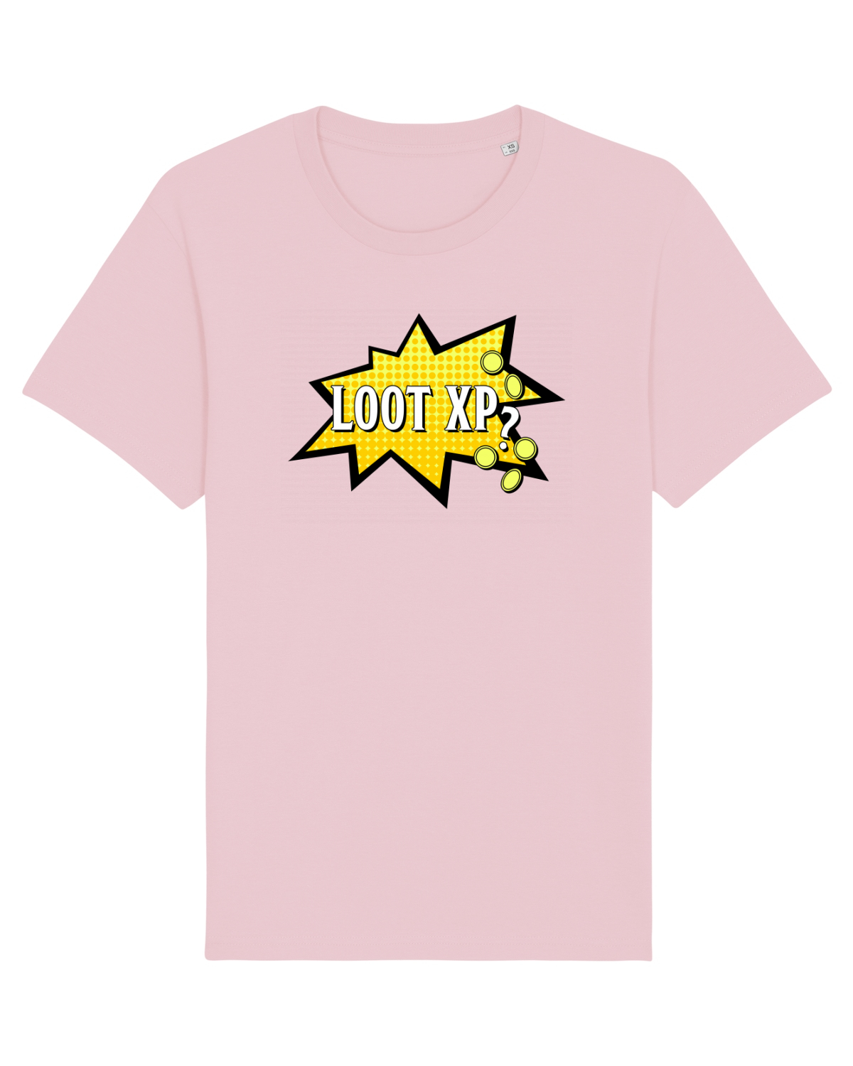 Tricou mânecă scurtă Unisex Rocker Cotton Pink