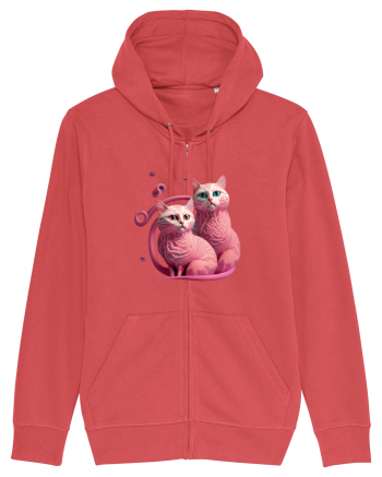 Felinele roz Carmine Red