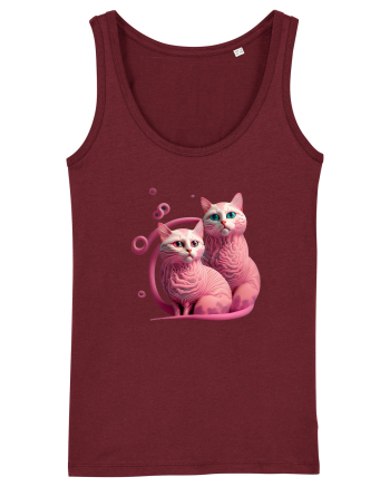 Felinele roz Burgundy