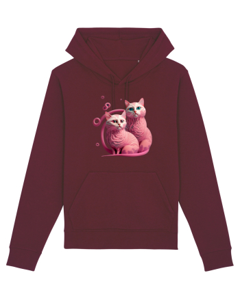 Felinele roz Burgundy