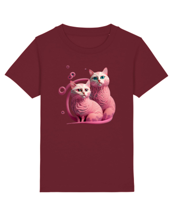 Felinele roz Burgundy