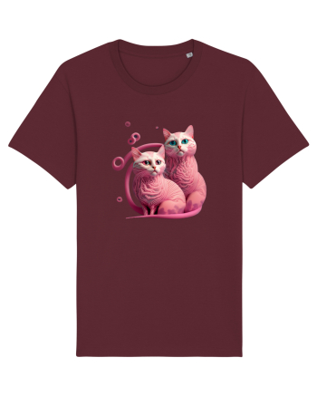 Felinele roz Burgundy