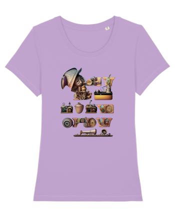 Aventura într-un tricou Lavender Dawn