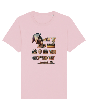Aventura într-un tricou Cotton Pink