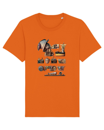 Aventura într-un tricou Bright Orange