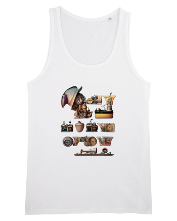Aventura într-un tricou White