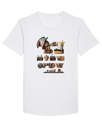 Aventura într-un tricou White