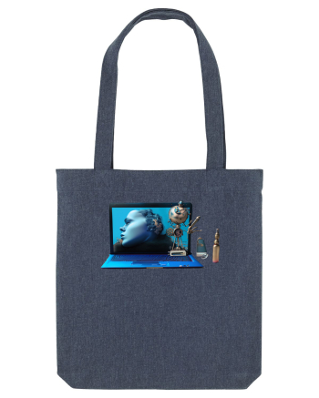 Cyber-Tech Chic Midnight Blue
