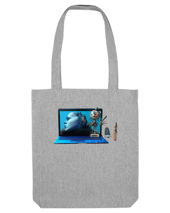 Cyber-Tech Chic Heather Grey