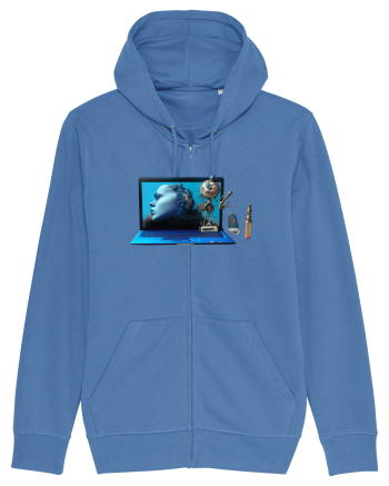 Cyber-Tech Chic Bright Blue