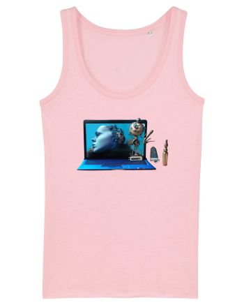 Cyber-Tech Chic Cotton Pink