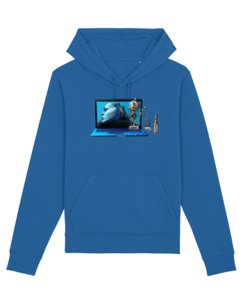 Cyber-Tech Chic Royal Blue