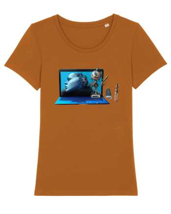 Cyber-Tech Chic Roasted Orange