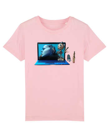 Cyber-Tech Chic Cotton Pink