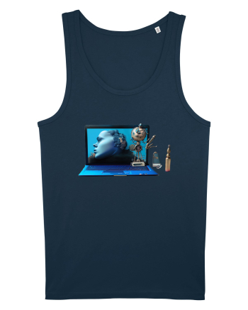 Cyber-Tech Chic Navy