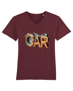 CAR Tricou mânecă scurtă guler V Bărbat Presenter