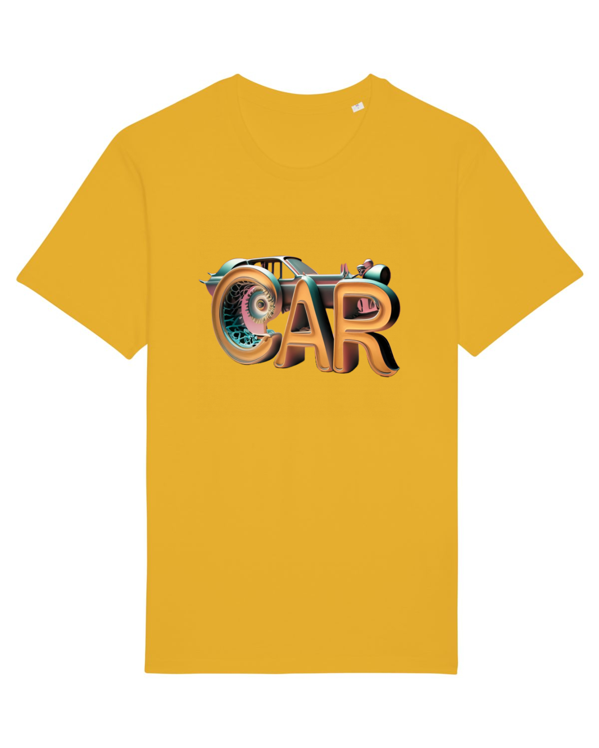Tricou mânecă scurtă Unisex Rocker Spectra Yellow