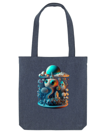 Magie tridimensională urbană Midnight Blue