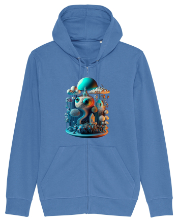Magie tridimensională urbană Bright Blue
