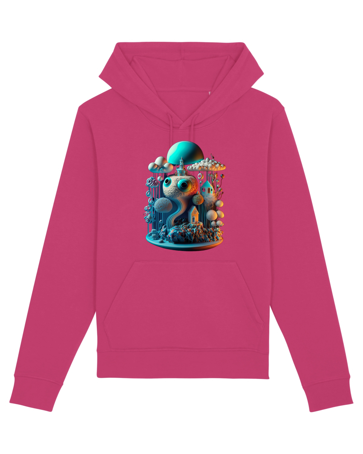 Hanorac Unisex Drummer Raspberry