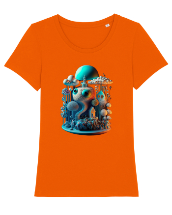 Magie tridimensională urbană Bright Orange