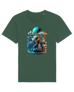 Magie tridimensională urbană Tricou mânecă scurtă Unisex Rocker