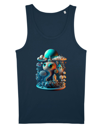 Magie tridimensională urbană Navy