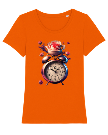 Magia Timpului și Dragostea Înflorită Bright Orange