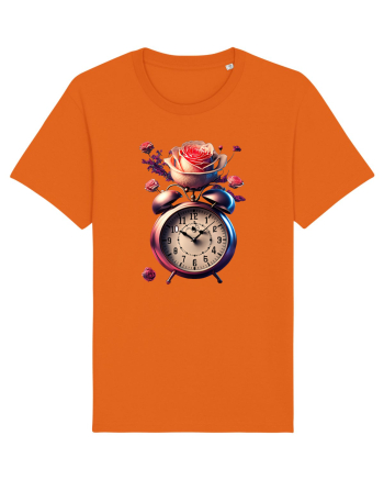 Magia Timpului și Dragostea Înflorită Bright Orange