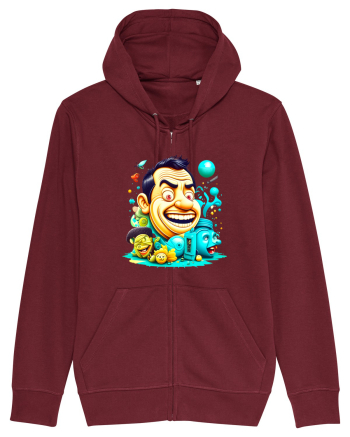 Zâmbetul Jucăuș Burgundy