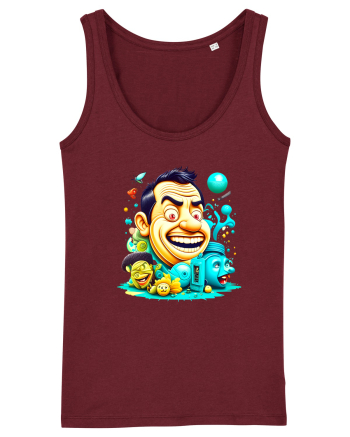 Zâmbetul Jucăuș Burgundy