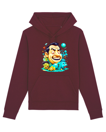 Zâmbetul Jucăuș Burgundy