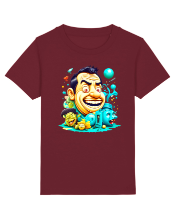 Zâmbetul Jucăuș Burgundy