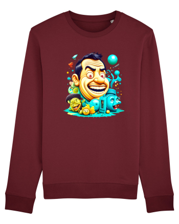 Zâmbetul Jucăuș Burgundy