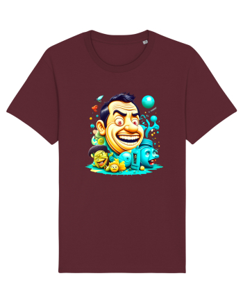 Zâmbetul Jucăuș Burgundy