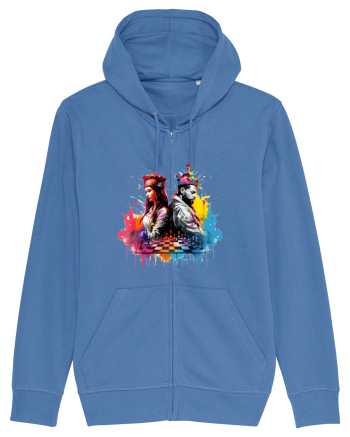 King and Queen Bright Blue