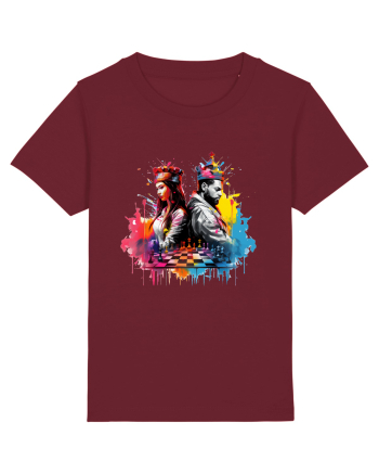 King and Queen Burgundy