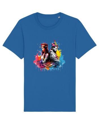 King and Queen Royal Blue