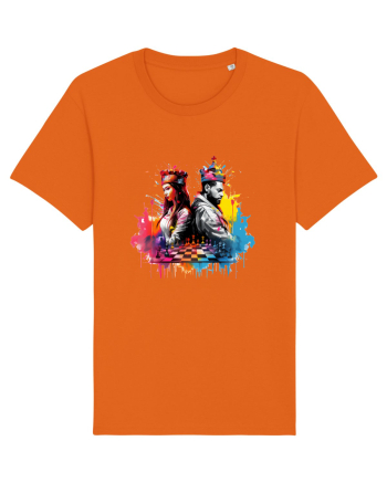 King and Queen Bright Orange