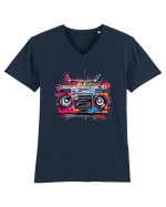 Boombox Tricou mânecă scurtă guler V Bărbat Presenter