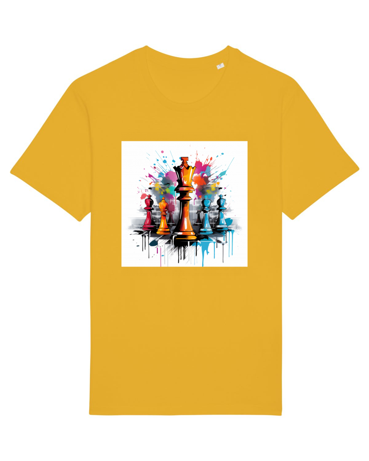 Tricou mânecă scurtă Unisex Rocker Spectra Yellow