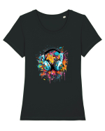 Game Time Tricou mânecă scurtă guler larg fitted Damă Expresser
