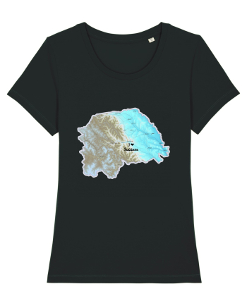 Suceava County Map Black