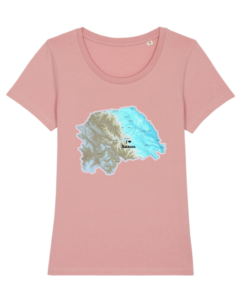 Suceava County Map Canyon Pink